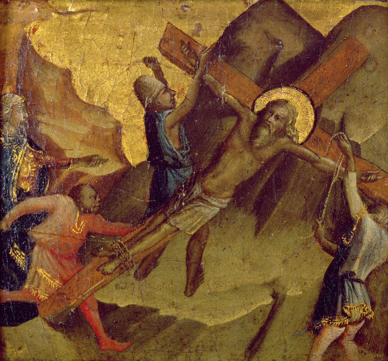Umučení svatého Ondřeje (panel) od Arcangelo di Cola da Camerino