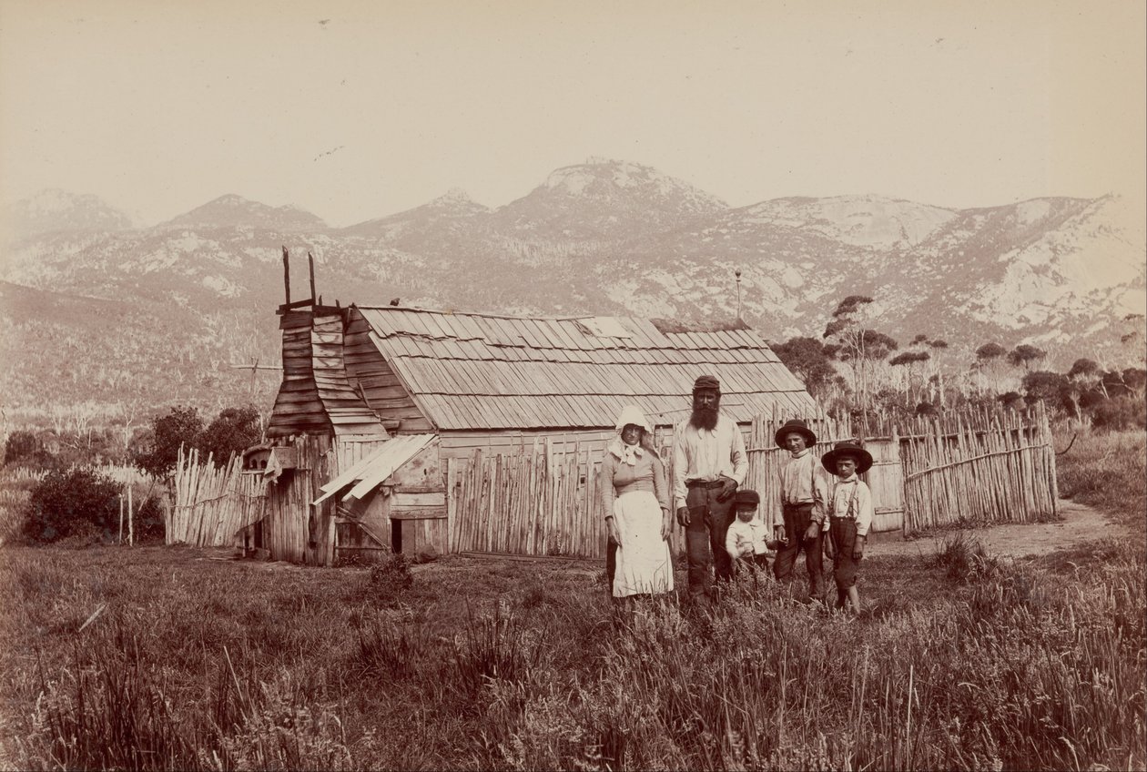 Islanders Home, Flinders Island od Archibald James Campbell