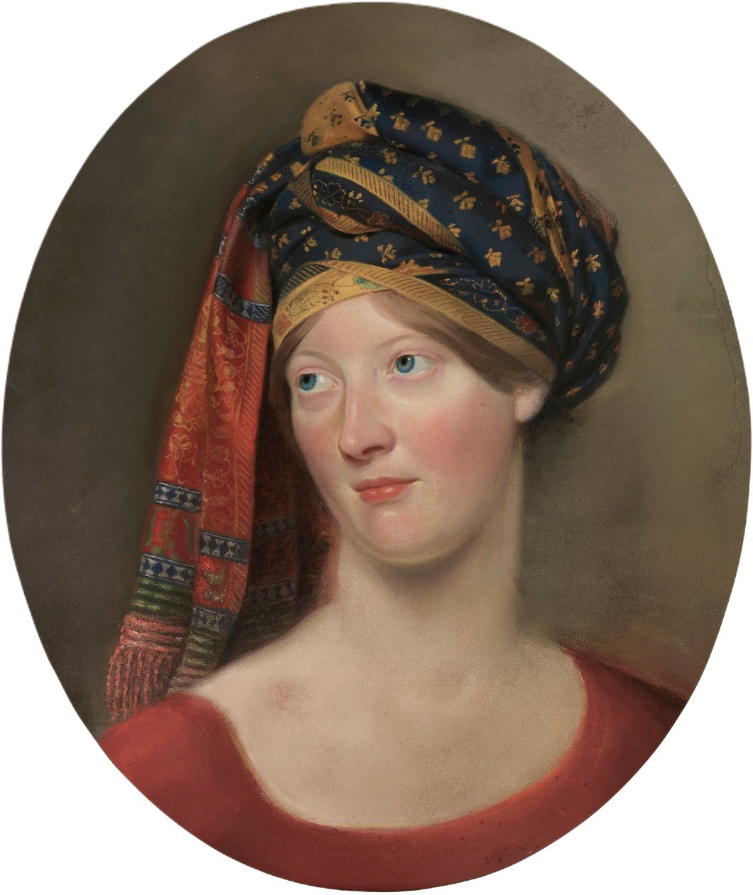 Portrét lady Charlotte Campbellové (1775-1861) od Archibald Skirving