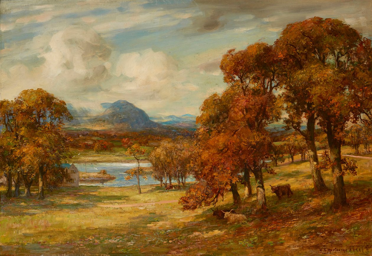 Mladý hráč kriketu (pero, inkoust a akvarel) od Archibald Standish Hartrick