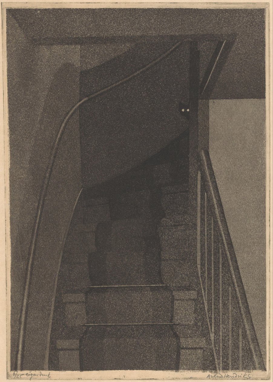 Past (původní název na objektu) od Arend Hendriks (signed by artist)