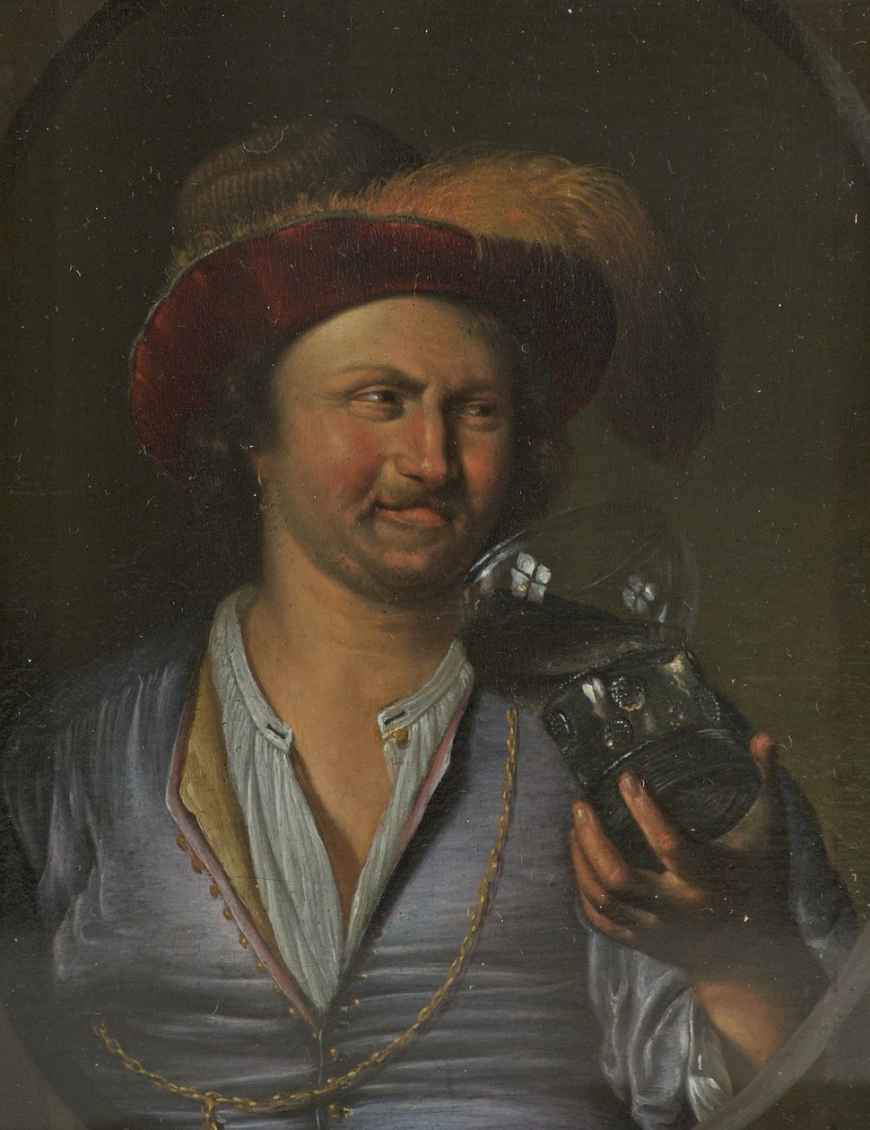 Portrét muže, asi 1672-74 od Arie de Vois