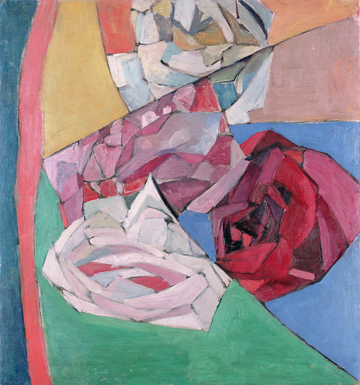 Kompozice, kolem 1914-16 od Aristarkh Vasilievic Lentulov