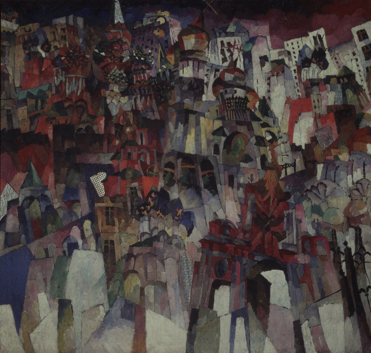 Moskva, 1913 od Aristarkh Vasilievic Lentulov