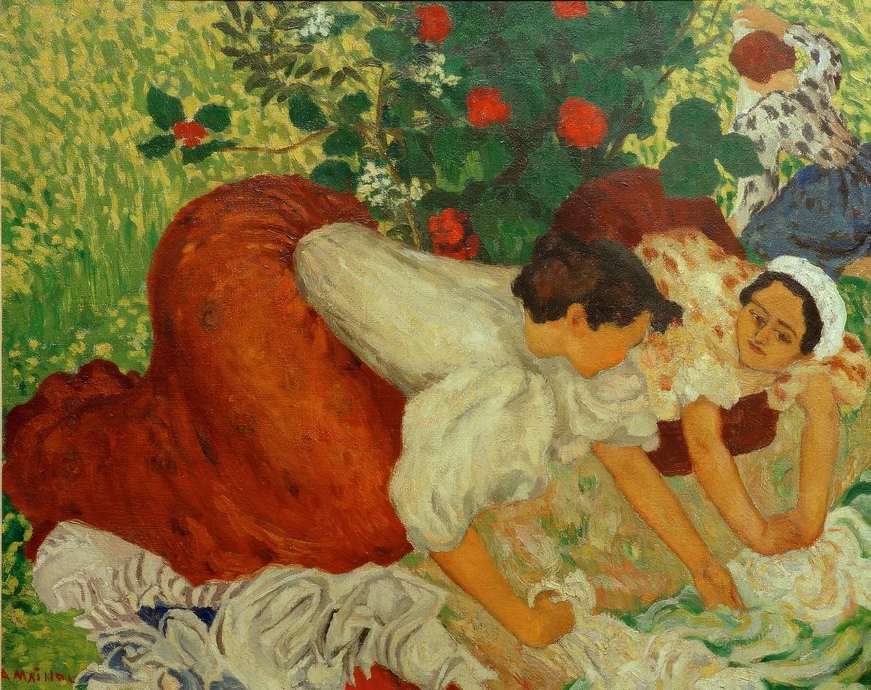 Aristide Maillol, The Washerwomen od Aristide Maillol