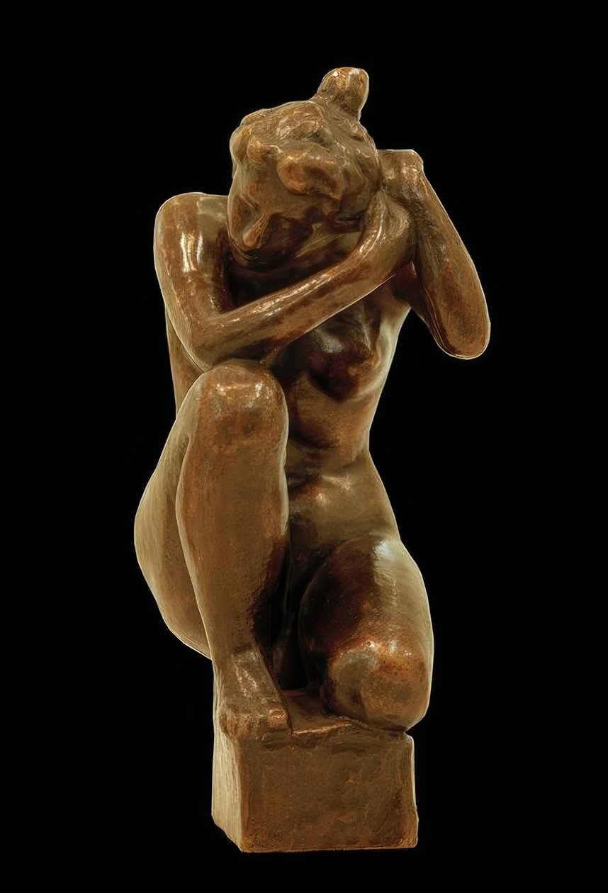 Přikrčená dívka od Aristide Maillol