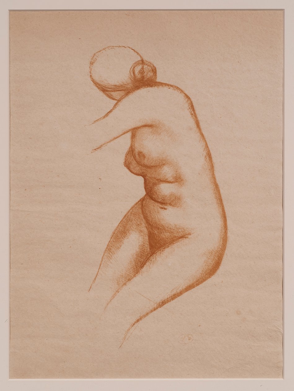 Nahé sezení od Aristide Maillol
