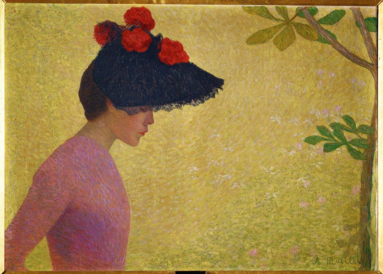 Profil ženy od Aristide Maillol
