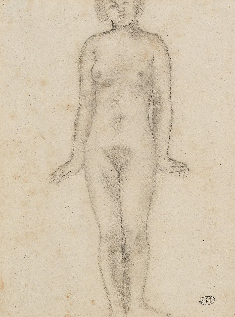 Aristide Maillol Studie k centrální soše Tří nymf od Aristide Maillol