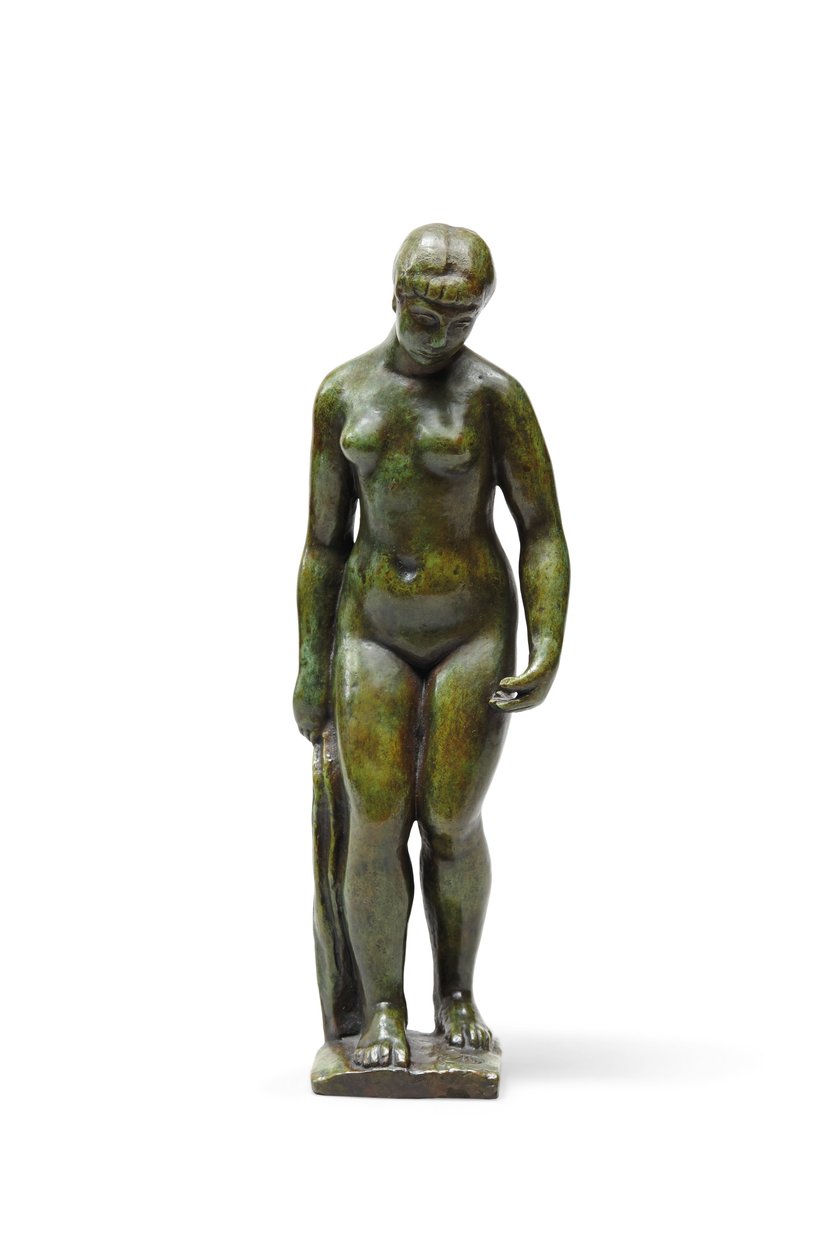 Stojící u závěsu od Aristide Maillol