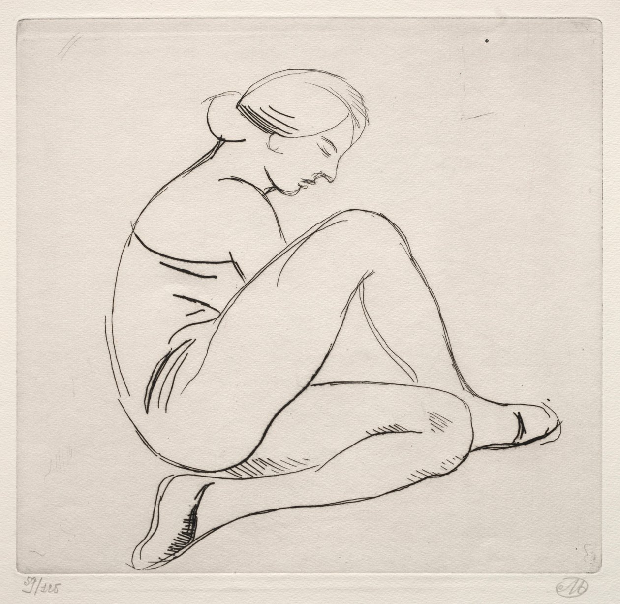 Sedící žena od Aristide Maillol