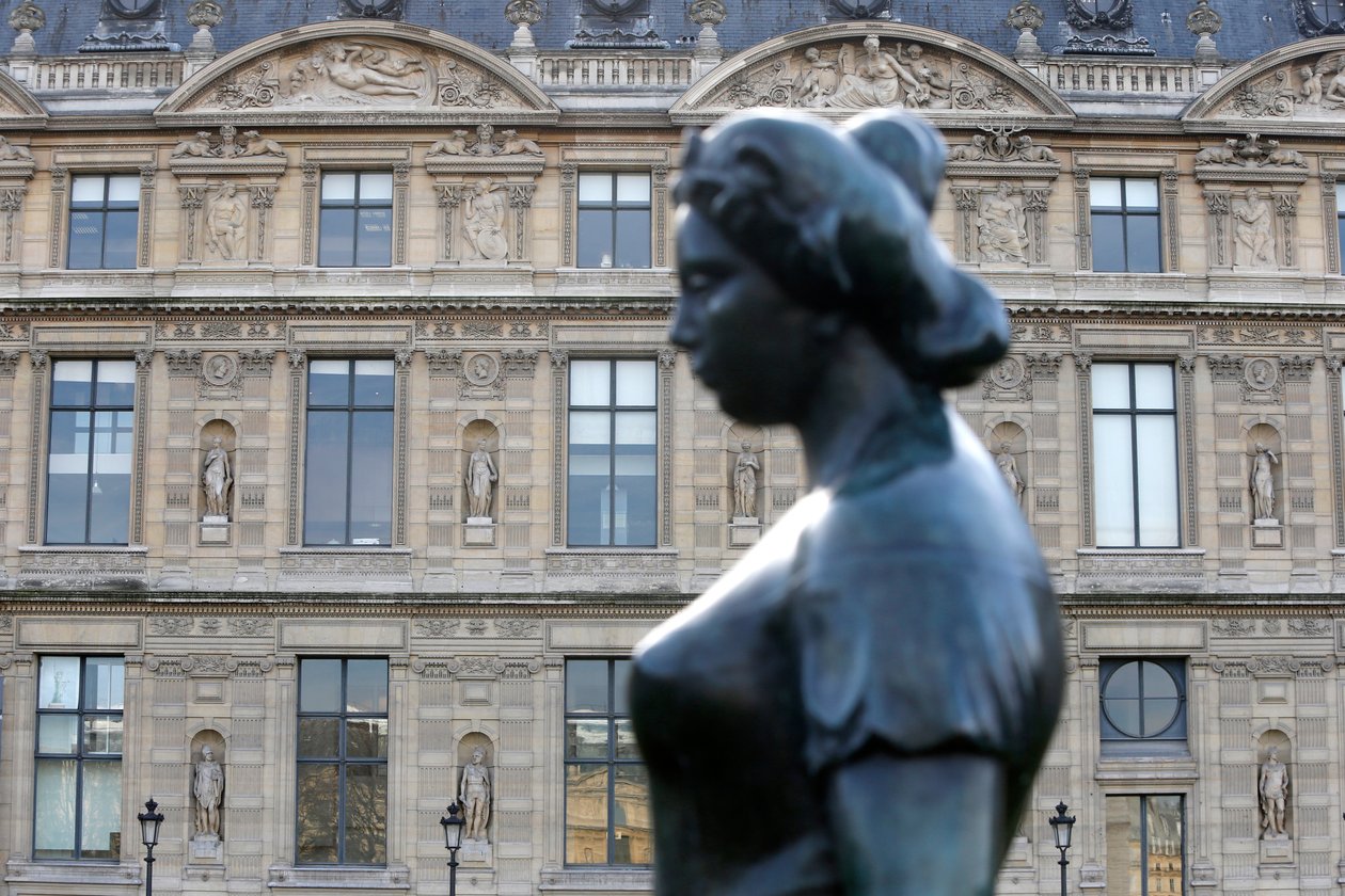 Jardin des Tuileries, Aristide Maillol, Pomone drapee od Aristide Maillol