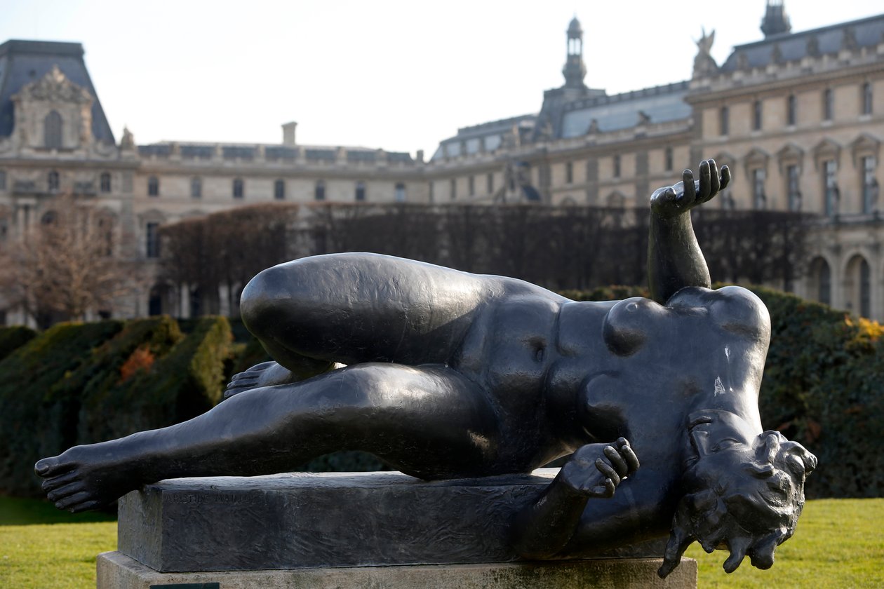 Tuilerijská zahrada, Aristide Maillol, řeka od Aristide Maillol