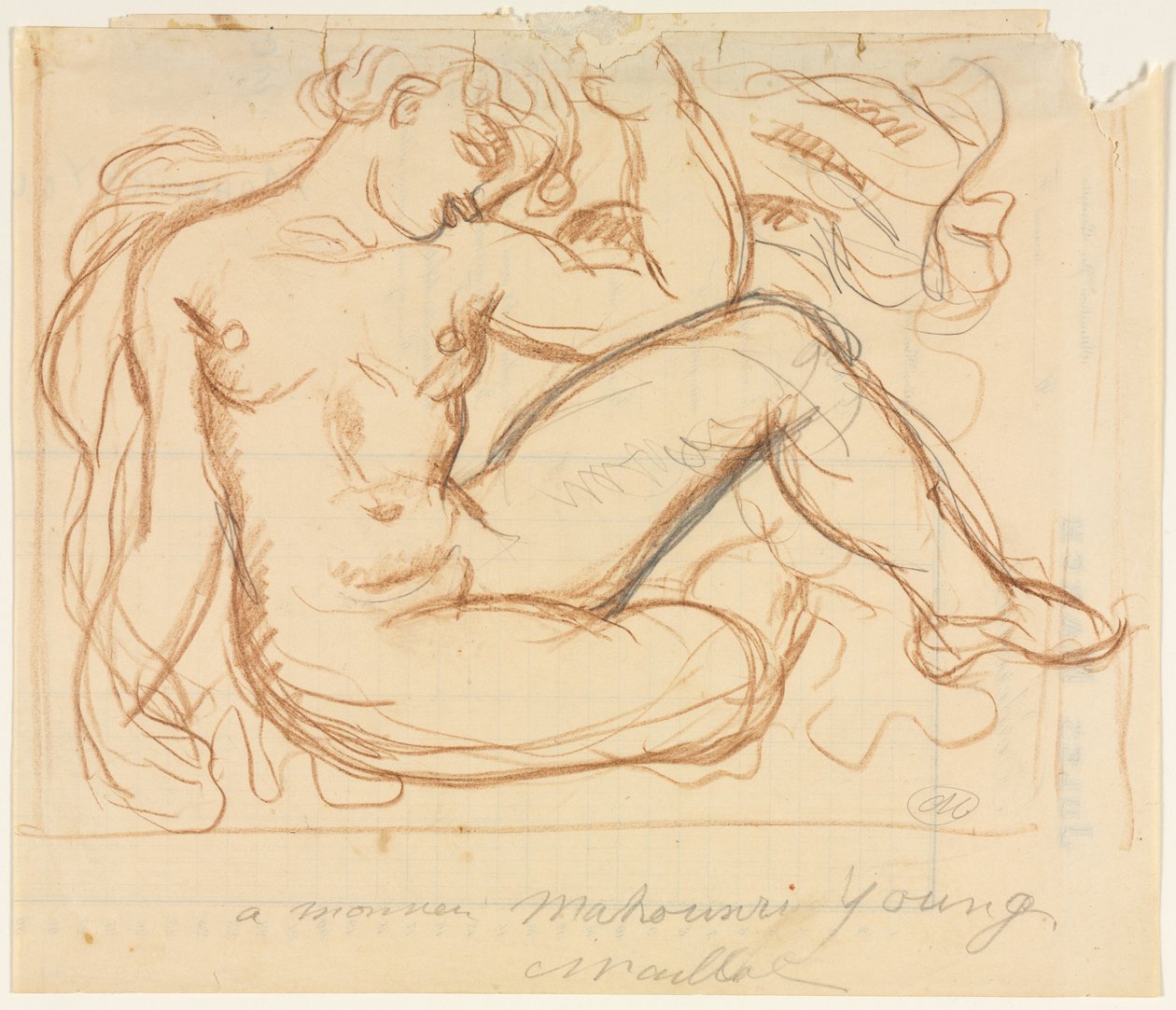 Studie aktu od Aristide Maillol