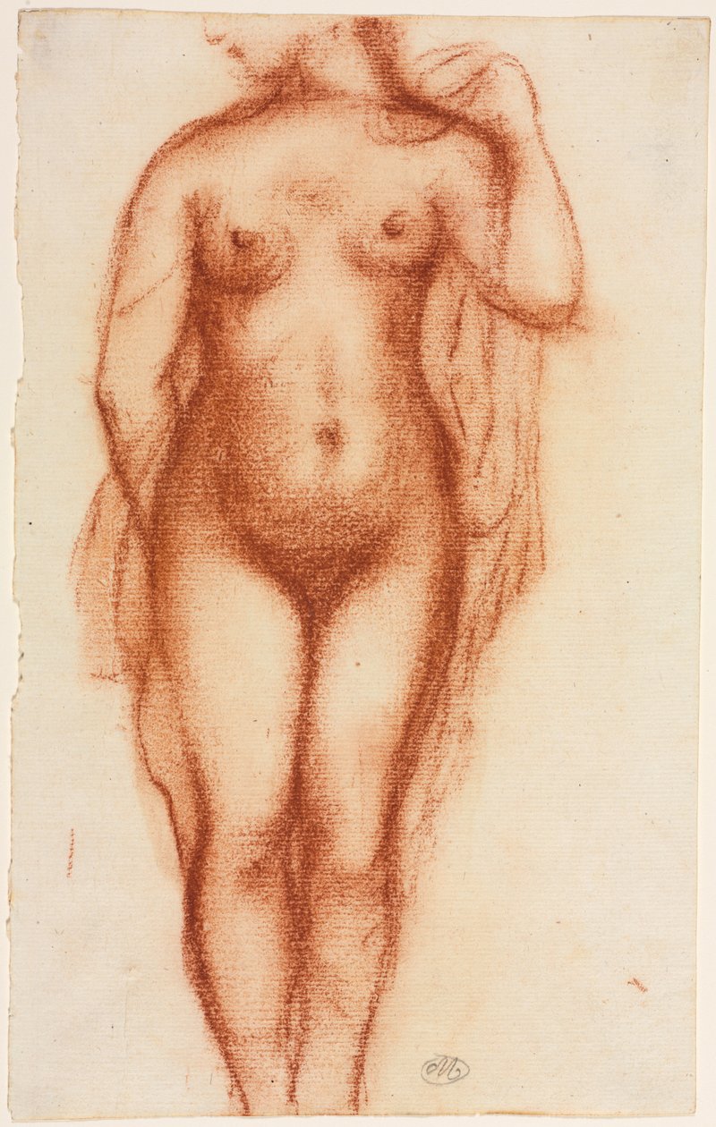 Nackte Frau stehend od Aristide Maillol