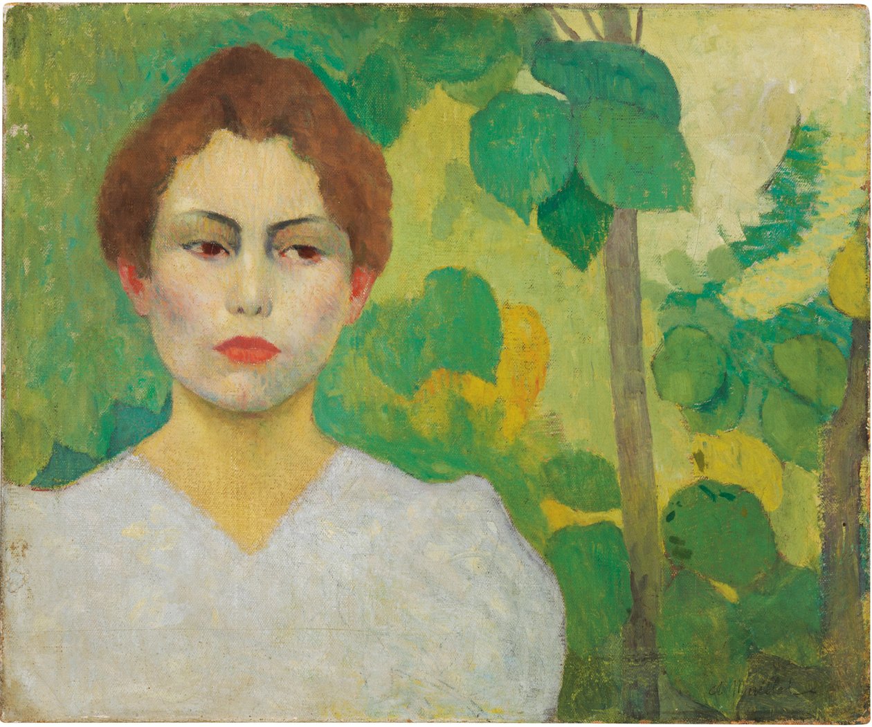Žena v bílém od Aristide Maillol