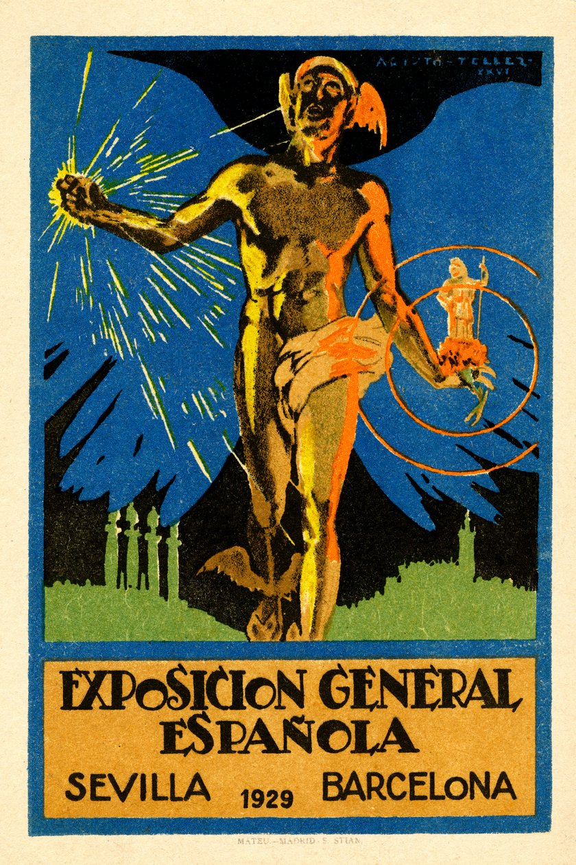 "Exposicion General Espñola" (Španělská všeobecná výstava) od Aristo Tellez
