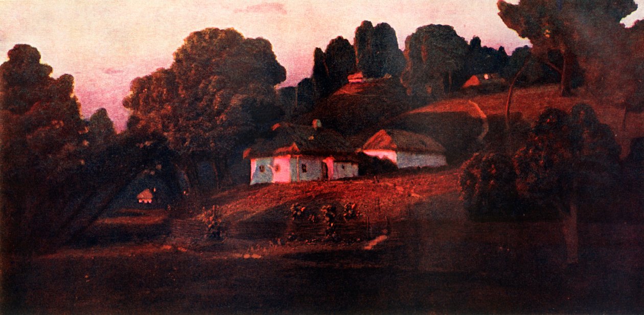 Večer na Ukrajině, 1901, 1939. od Arkhip Ivanovich Kuindzhi