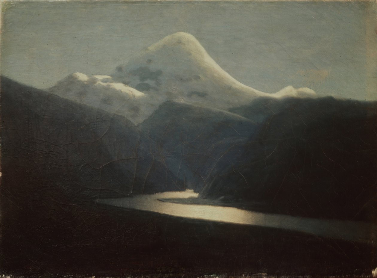 Na hoře Elbrus, 70. léta 19. století od Arkhip Ivanovich Kuindzhi