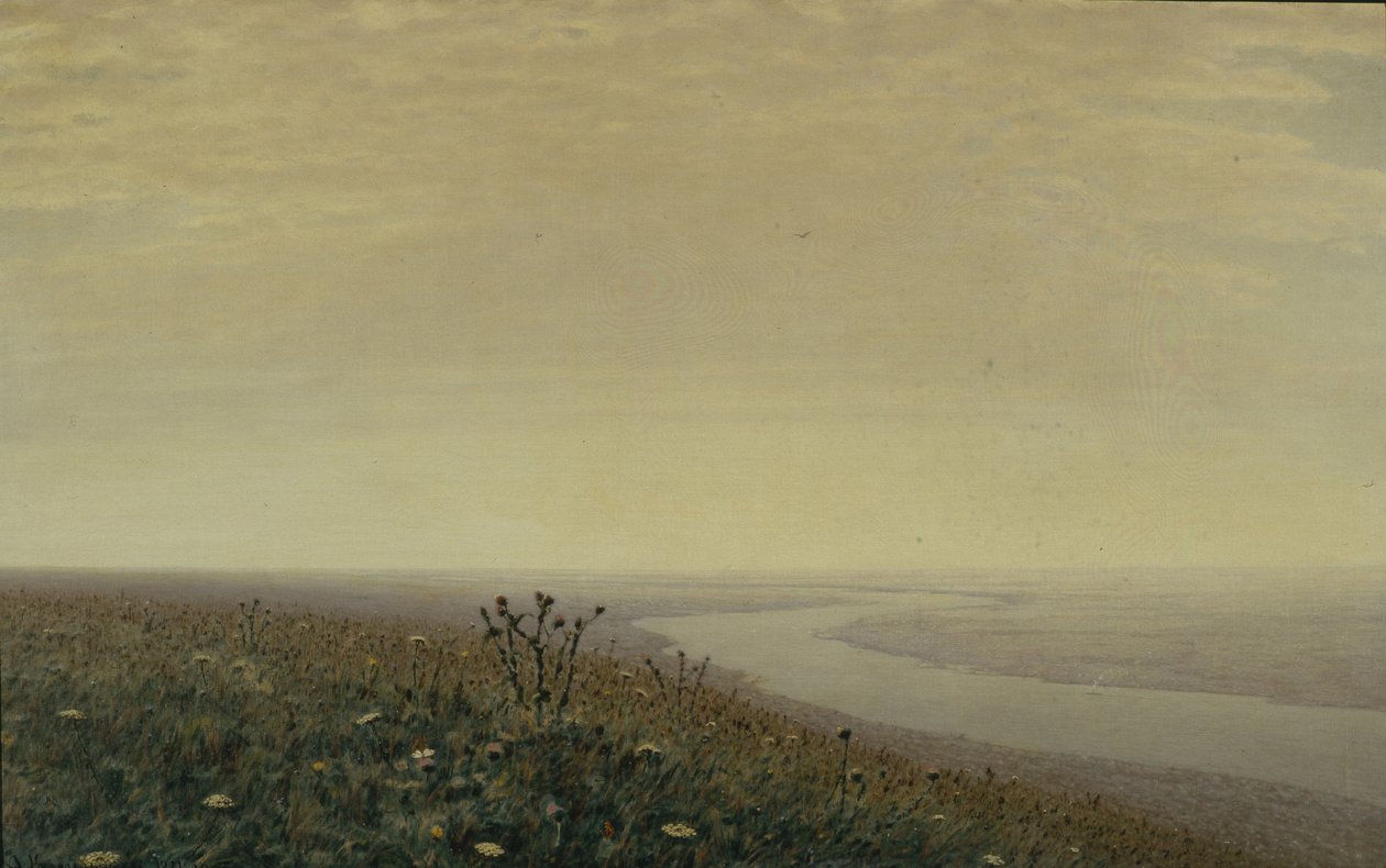 Řeka Dněpr v dopoledních hodinách, 1881 od Arkhip Ivanovich Kuindzhi