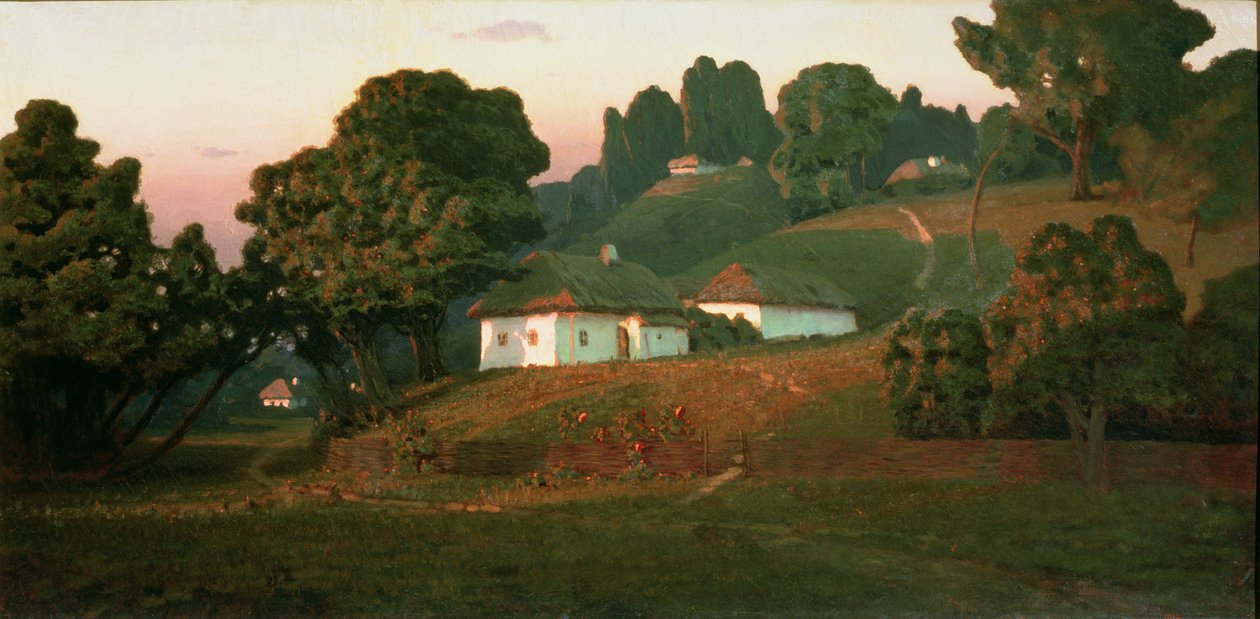 Večer na Ukrajině, 1878 od Arkip Ivanovic Kuindzi