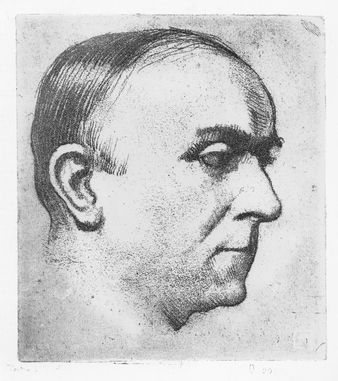 Portrét Edmonda Glesenera od Armand Rassenfosse