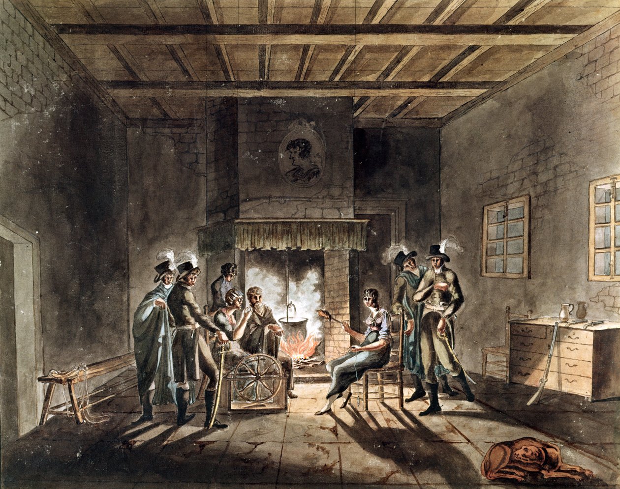 Spiklenci cadoudalské aféry, kolem roku 1804 od Armand de Polignac