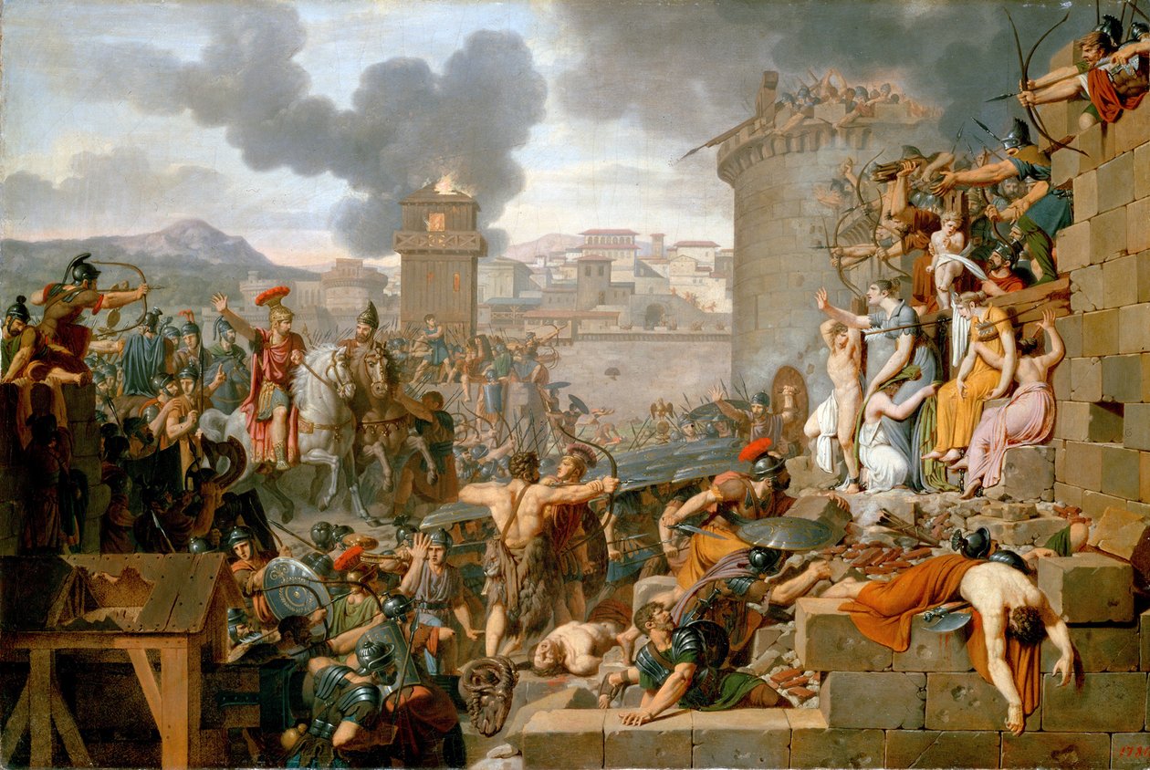 Metellus Raising the Siege‘, před rokem 1805. od Armand Charles Caraffe