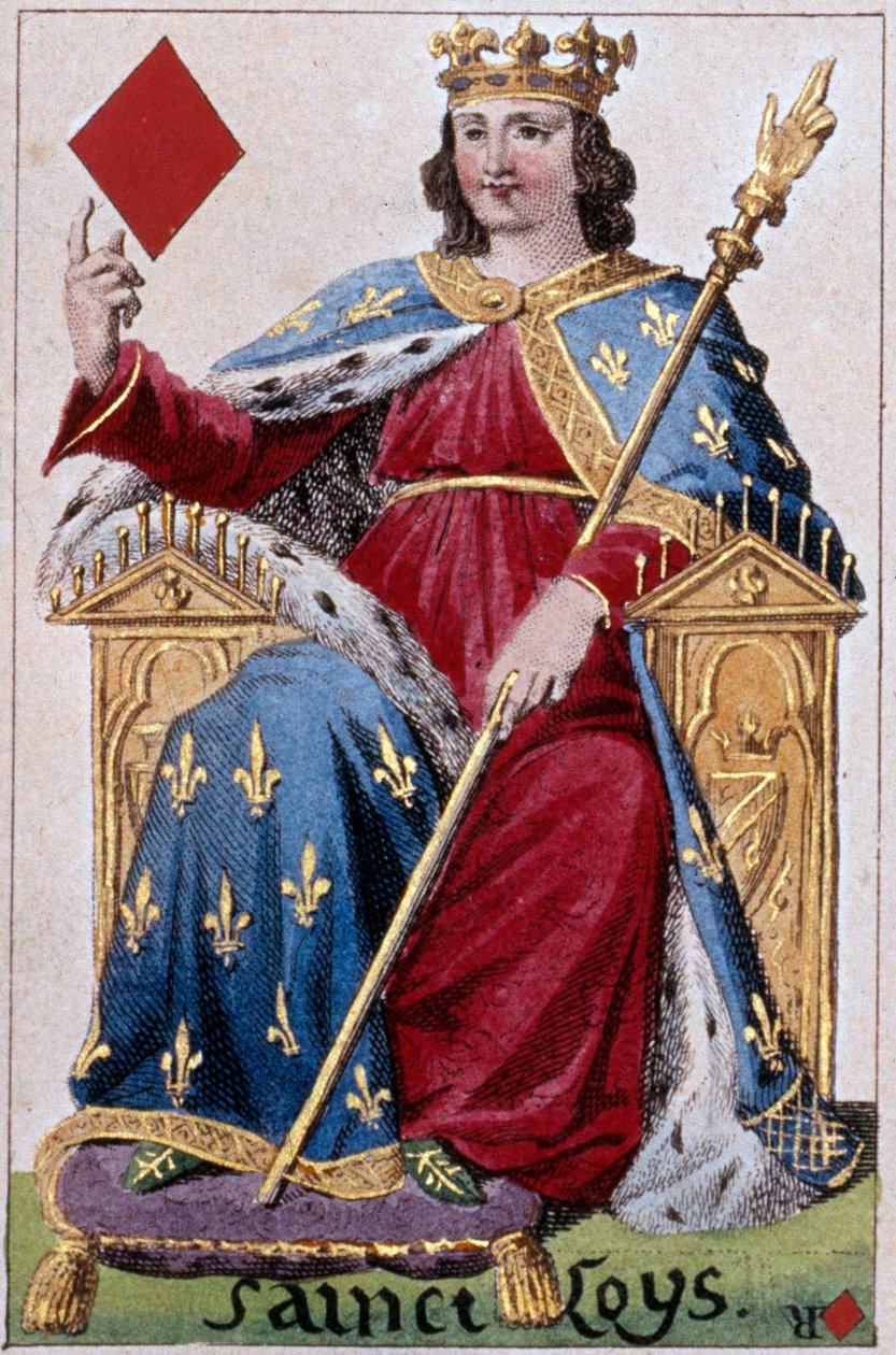 Zastoupení krále Saint Louis od Armand Gustave Houbigant