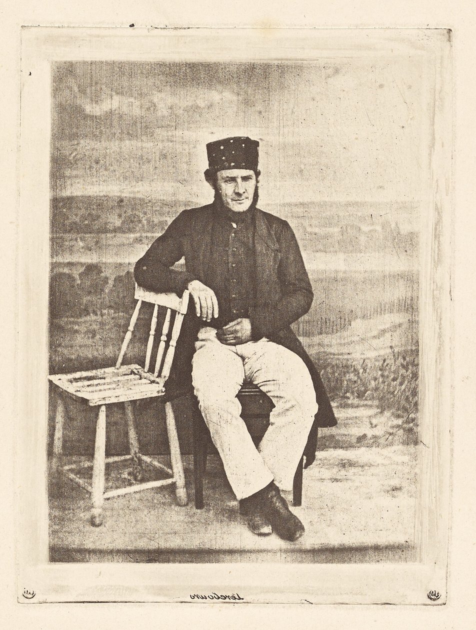 [Portrét muže] od Armand Hippolyte Louis Fizeau