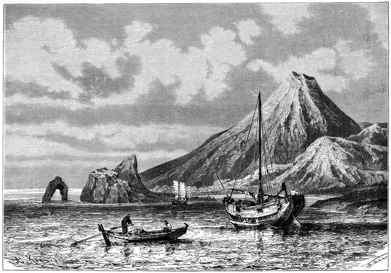 Cape Horner, Japonsko, 1895. od Armand Kohl