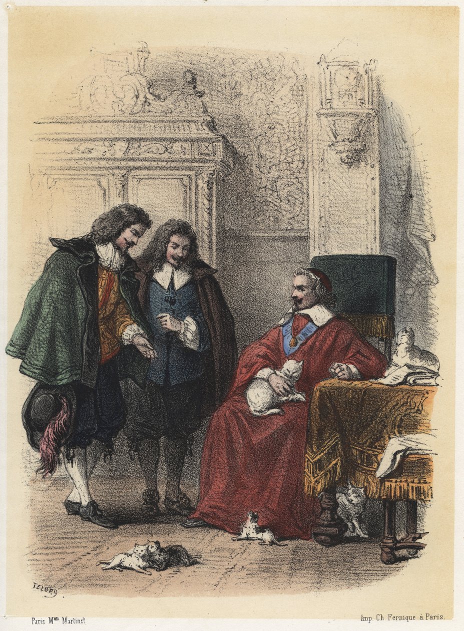 Kardinál Richelieu (Armand Jean du Plessis od Armand Louis Henri Telory