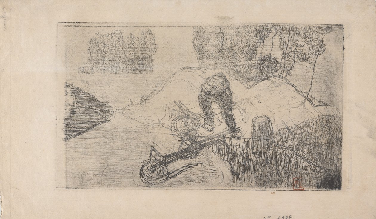 Le Debardeur (Stevadore) 1893 (lept) od Armand Séguin