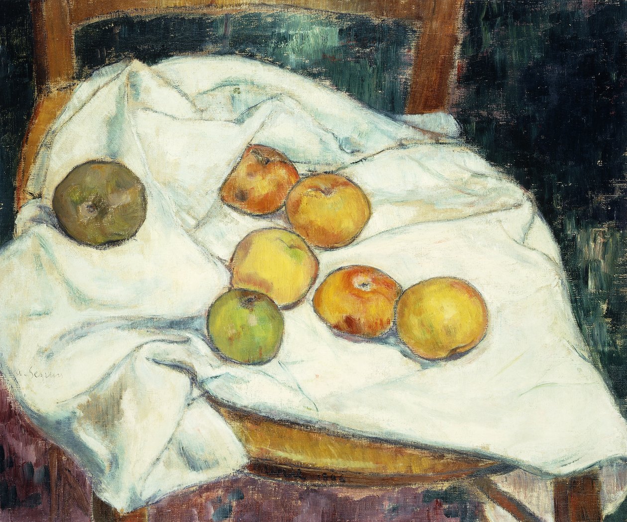 Zátiší s jablky; Příroda Morte aux Pommes, 1896 od Armand Séguin