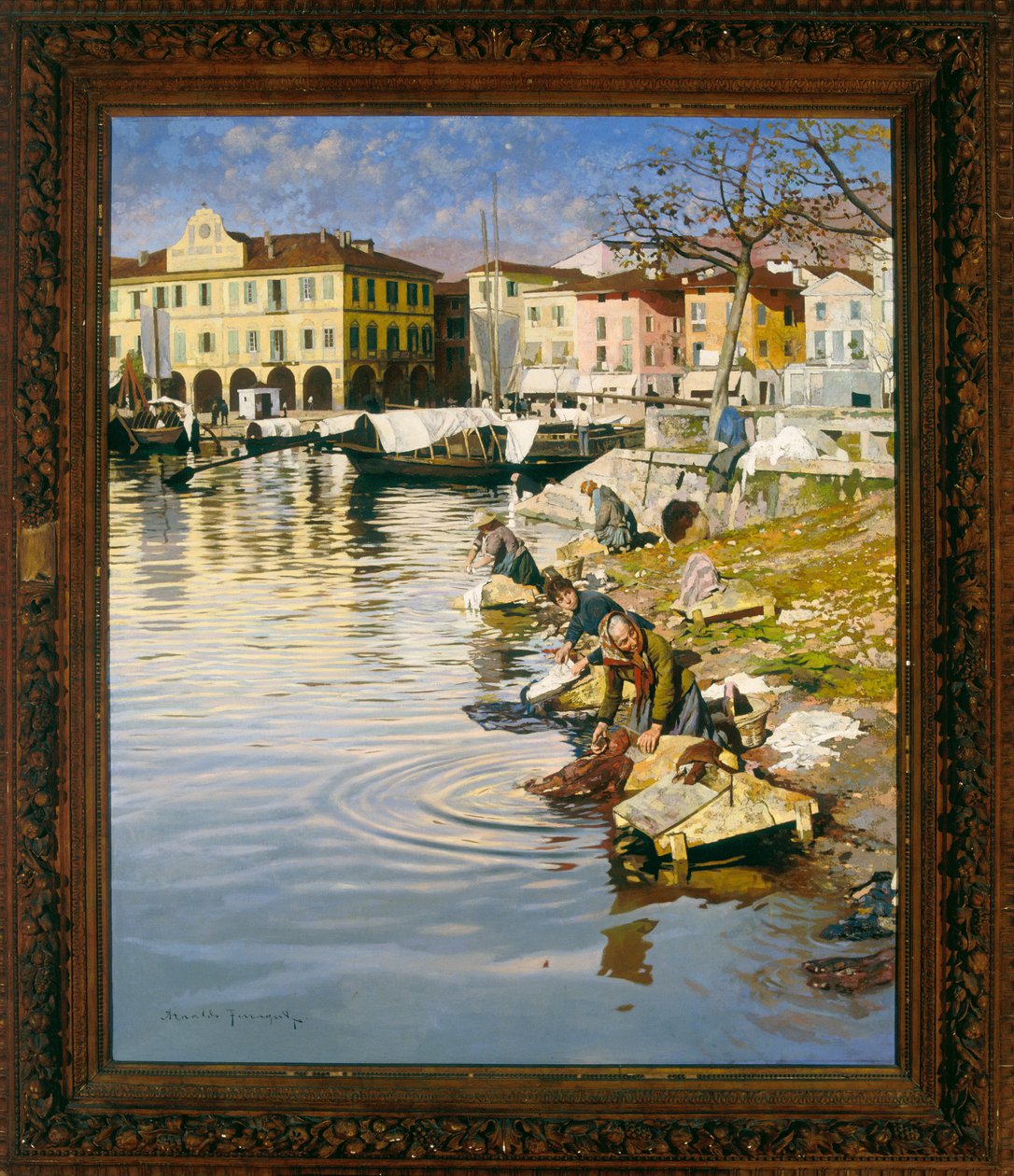 Pračky z Pallanzy, 1892 od Arnaldo Ferraguti
