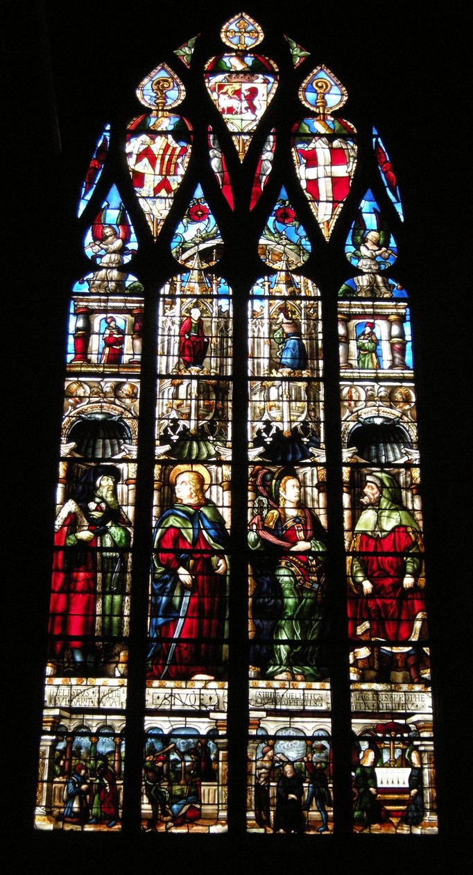 Okno, 1507-13 (vitráže) od Arnaud de Moles