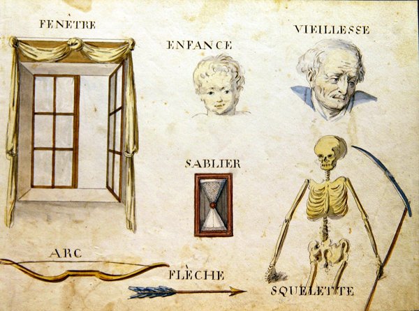 Ilustrace z "Francouzské abecedy z roku 1814", vyd. Charles Plante Fine Arts od Arnaud de Beauregard