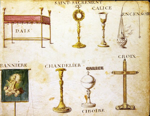 Ilustrace z "Francouzské abecedy z roku 1814", vyd. Charles Plante Fine Arts od Arnaud de Beauregard