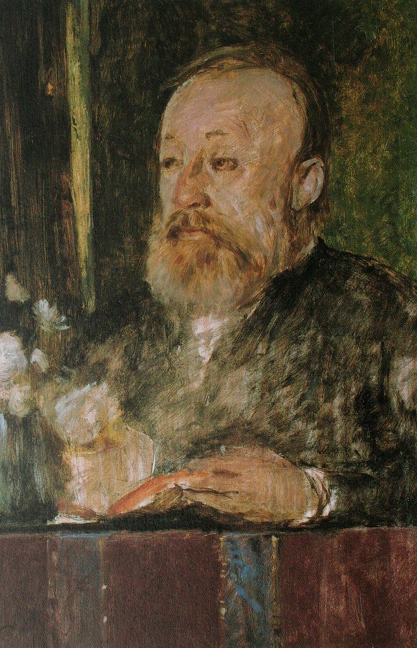 Portrét Gottfrieda Kellera od Arnold Böcklin