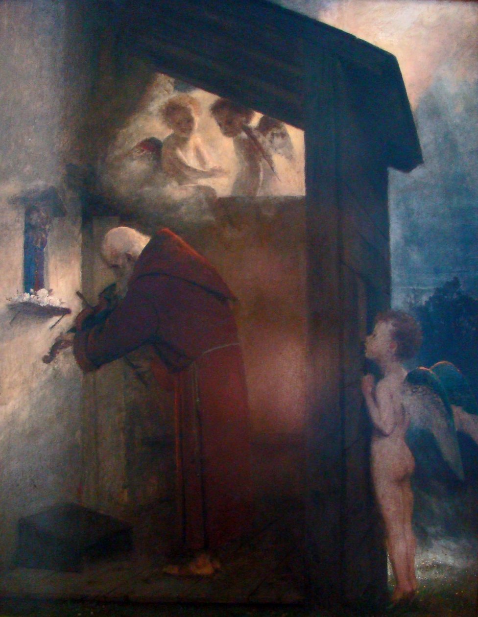 Einsiedler od Arnold Böcklin