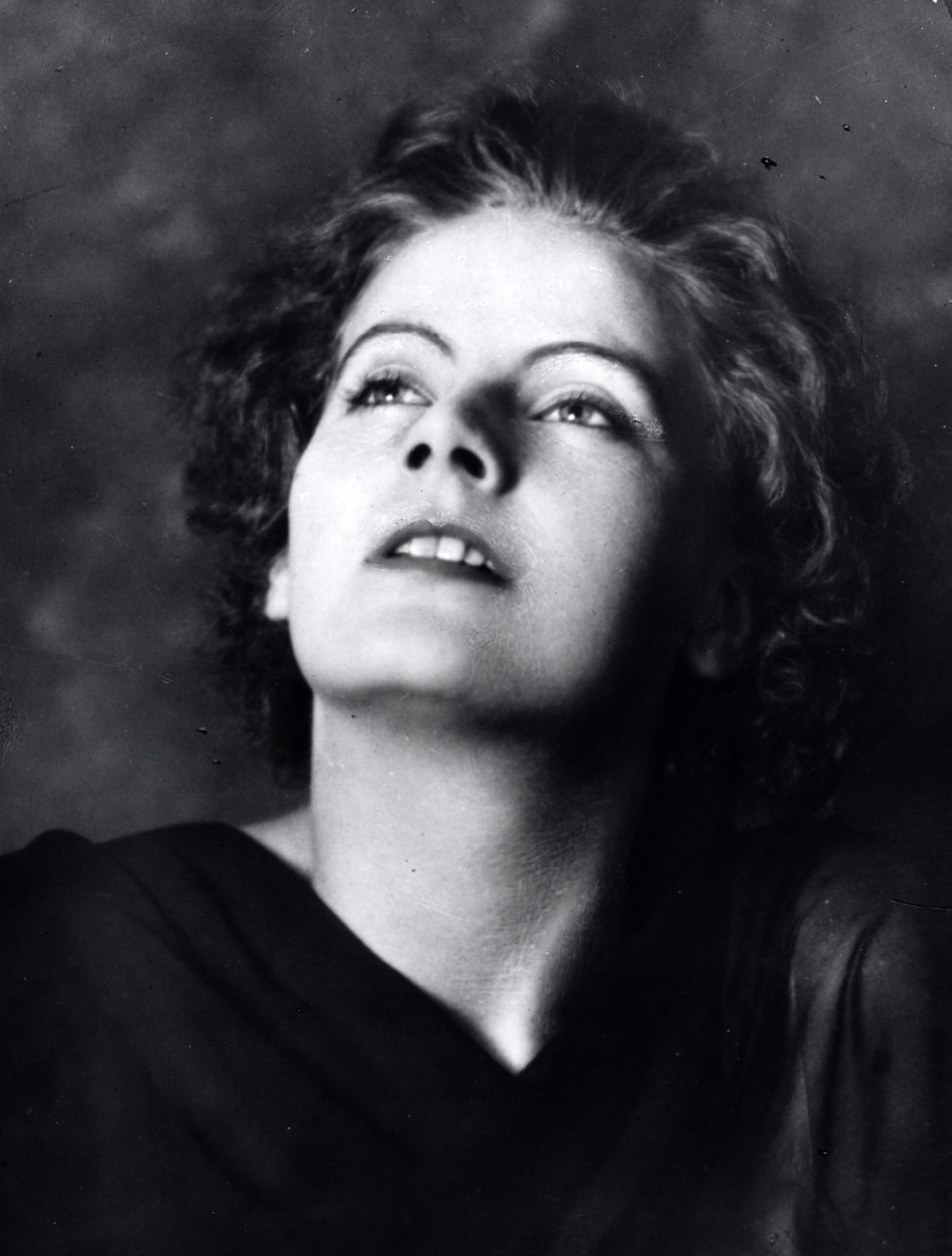 Greta Garbo, 1925 (černobílá fotografie) od Arnold Genthe