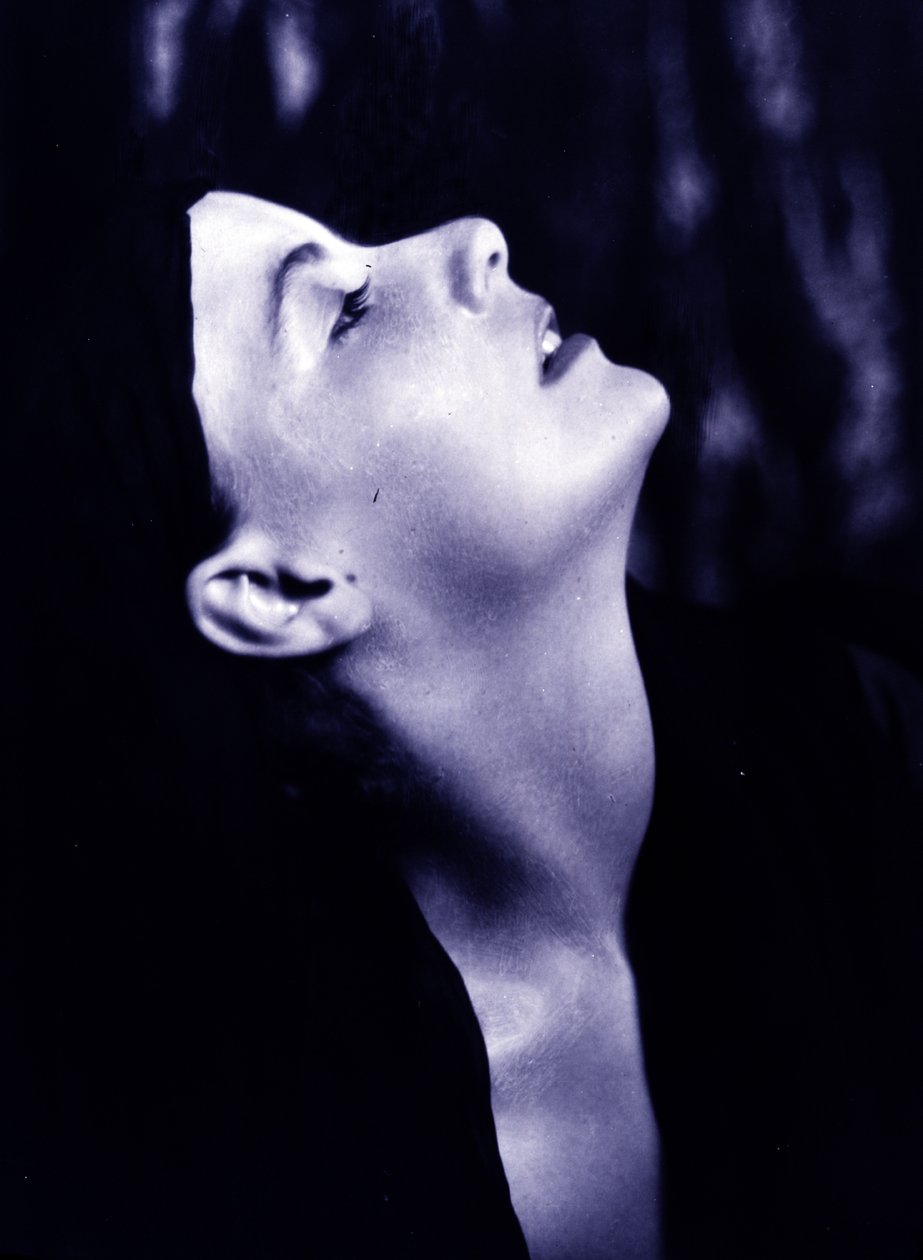 Greta Garbo, 1925 (čb fotografie) od Arnold Genthe
