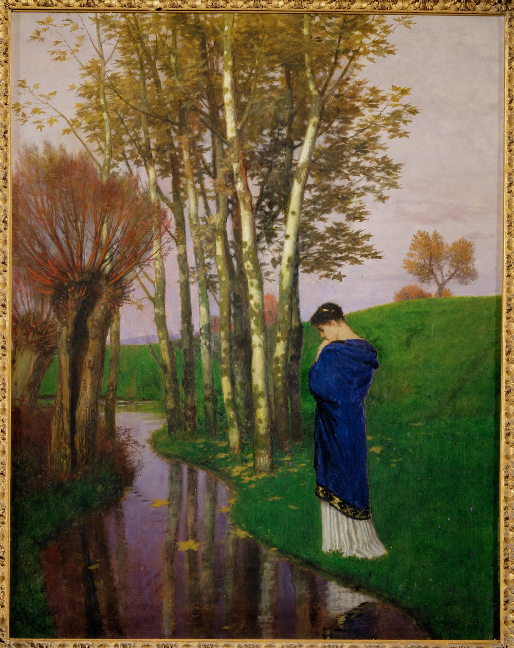 Autumnthoughts - Podzimní myšlenky ... od Arnold Böcklin
