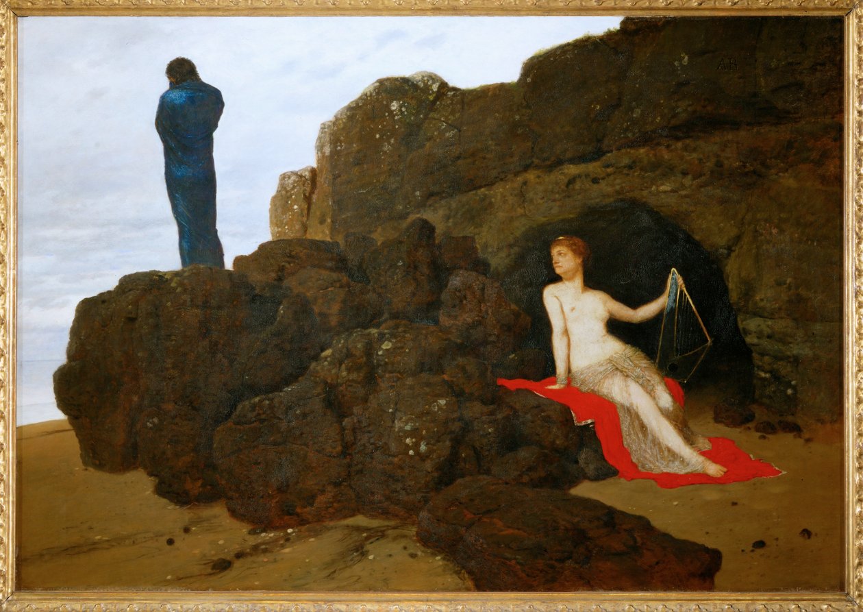 Odysseus a Kalypsó - Odysseus a Kalypsó ... od Arnold Böcklin