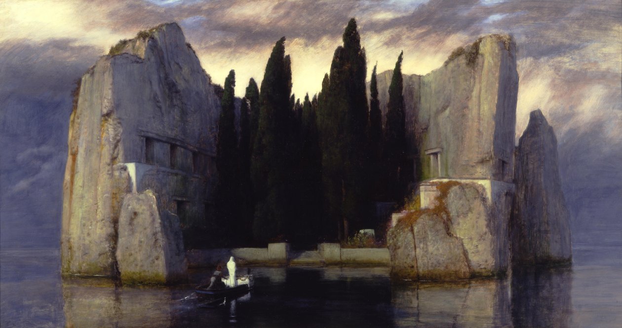 Ostrov mrtvých od Arnold Böcklin