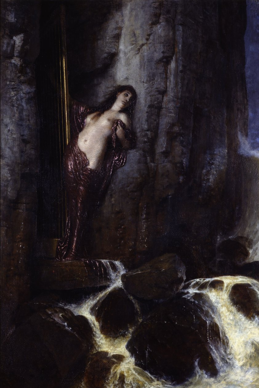 Mořský příboj (Zvuk) od Arnold Böcklin