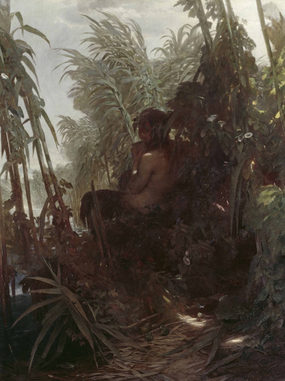 Pán v rákosí od Arnold Böcklin