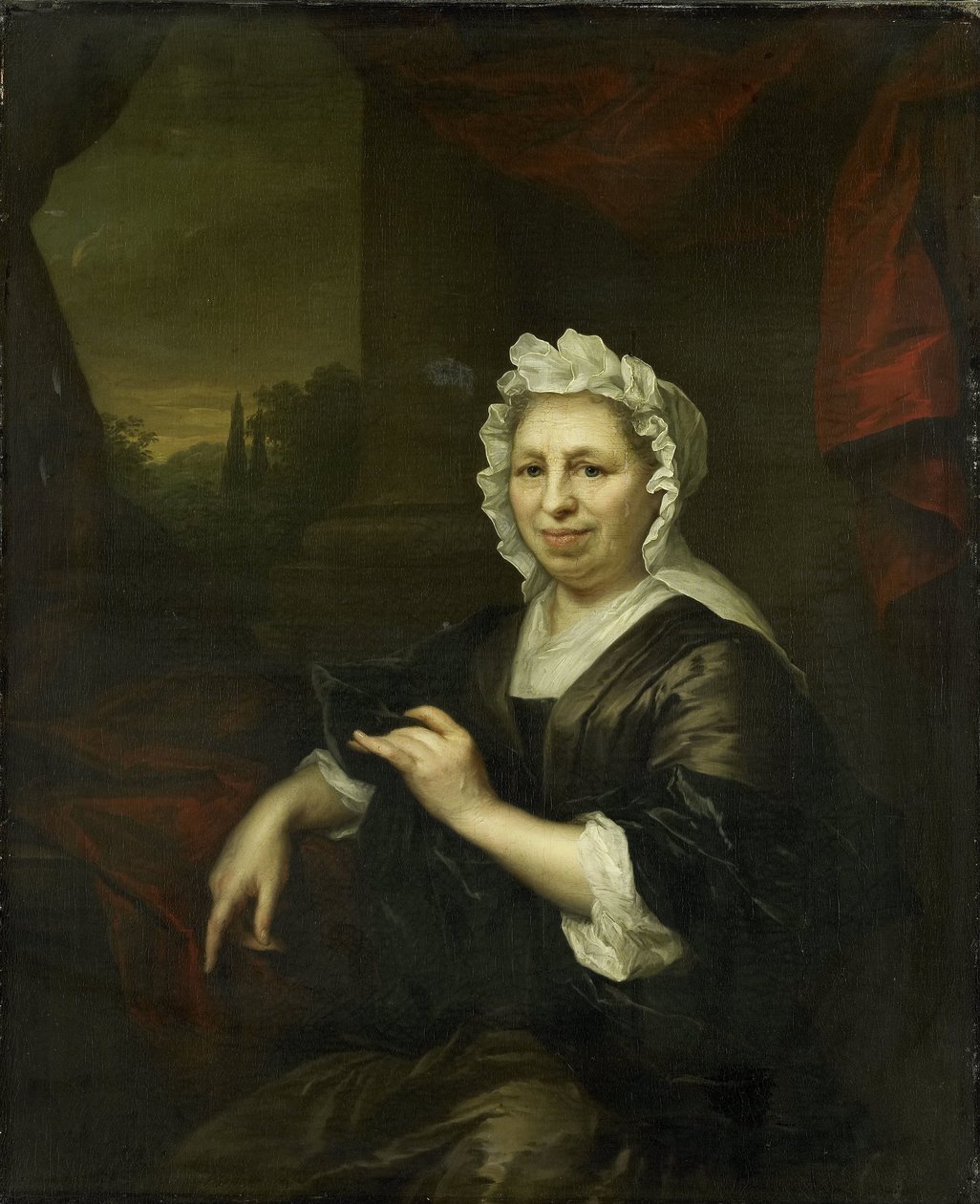 Brechje Hooft (1640-1721). Vdova po Harmen van de Poll od Arnold Boonen (attributed to)