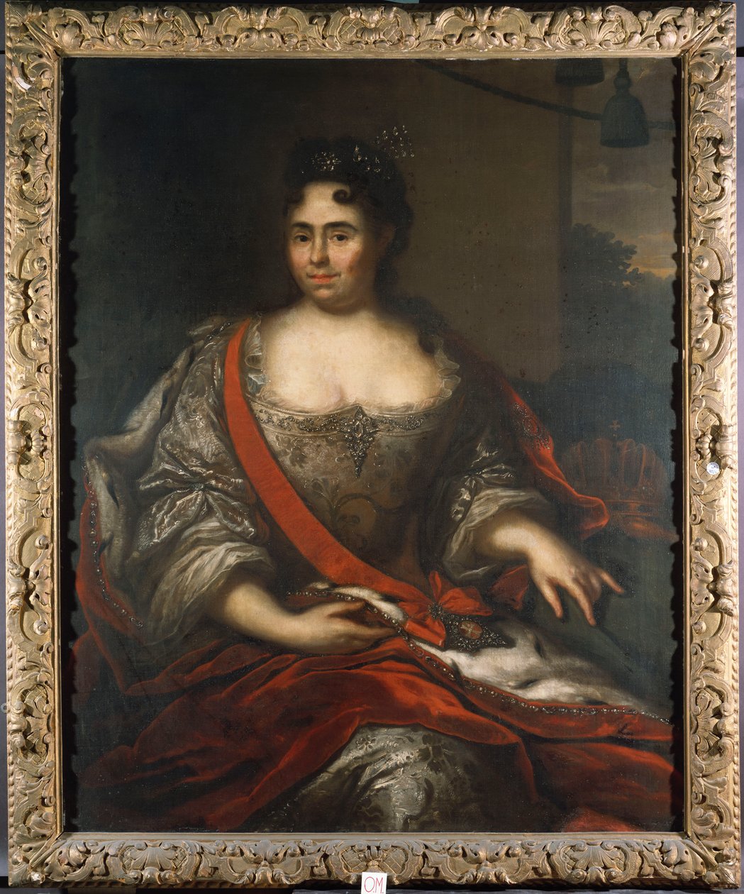 Portrét ruské královny Kateřiny I., 1717 od Arnold Boonen