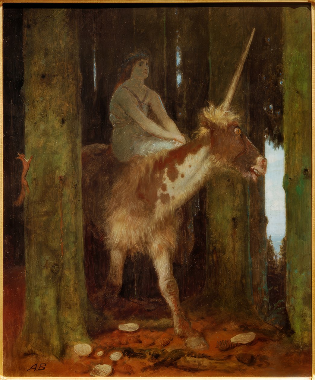 Ticho lesa od Arnold Böcklin